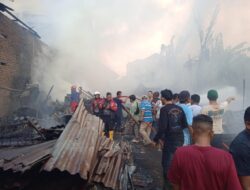 Tragis, Suami Istri Lansia di Lhokseumawe Meninggal Saat Rumah Kayu Dilalap Api