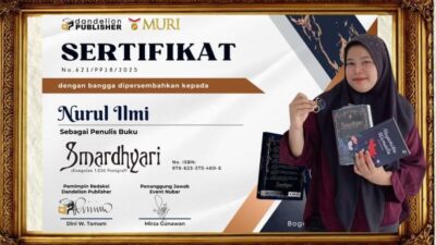 Mahasiswi Tadris Bahasa Indonesia UIN Lhokseumawe Raih Rekor MURI Lewat Buku Pentigraf
