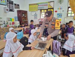 Polsek Muara Dua Monitoring Program Makan Bergizi Gratis