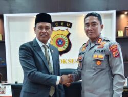 Kapolres Lhokseumawe Sambut Silaturrahmi Ketua Mahkamah Syar’iyah, Perkuat Sinergi Penegakan Hukum