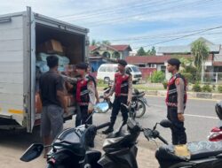 Polisi Sambangi Pemilik Angkutan, Patroli Dialogis Cegah Premanisme di Lhokseumawe