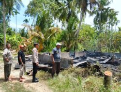 Polisi Amankan TKP Kebakaran Rumah di Paloh Igeuh, Pastikan Situasi Kondusif