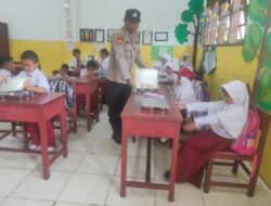 Polsek Muara Dua Monitoring Program Makan Bergizi Gratis untuk Ribuan Siswa dan Kelompok B3