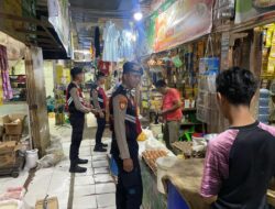 Polres Lhokseumawe Perketat Patroli Pasar, Antisipasi Aksi Kriminalitas di Tengah Keramaian