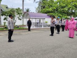 Kapolres Lhokseumawe Laksanakan Kunjungan Kerja ke Polsek Blang Mangat