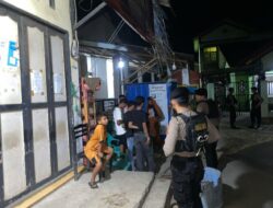 Patroli Presisi Masuk Gang, Polres Lhokseumawe Dekatkan Diri dengan Warga