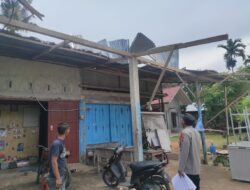 Tujuh Rumah Warga Rusak Diterpa Angin Kencang di Syamtalira Bayu