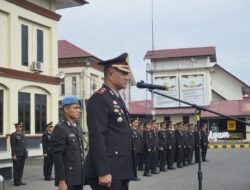 Wakapolres Lhokseumawe Pimpin Upacara Hari Kesaktian Pancasila di Mapolres