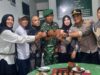 Polsek Syamtalira Bayu Bersama Muspika Ucapkan Selamat HUT TNI ke-80 di Koramil 05