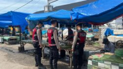 Polisi Hadir di Pasar Tradisional Lhokseumawe, Warga Merasa Lebih Aman Berbelanja