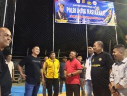 Kapolres Lhokseumawe Cek Kesiapan Lapangan Voli Malaka FC Jelang Turnamen Kapolres Cup 2025
