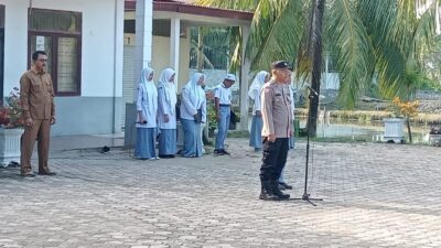 Polisi Jadi Pembina Upacara di SMA Negeri 2 Kesuma Bangsa, Ajak Siswa Hindari Kenakalan Remaja dan Tertib Berlalu Lintas