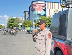 Sat Binmas Polres Lhokseumawe Sapa Warga, Ajak Patuhi Syariat Islam dan Jaga Ketertiban Kota