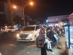 Polsek Banda Sakti Gelar Patroli Malam, Cegah Guantibmas dan Jaga Situasi Kondusif di Lhokseumawe