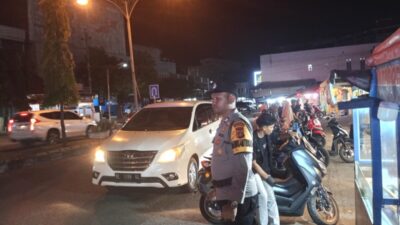 Polsek Banda Sakti Gelar Patroli Malam, Cegah Guantibmas dan Jaga Situasi Kondusif di Lhokseumawe