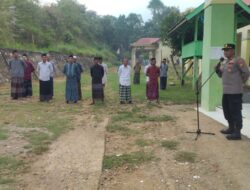 Kasat Binmas Polres Lhokseumawe Jadi Irup Apel di Dayah Tamora Berakhak MHM-TIMS, Ajak Santri Jauhi Narkoba dan Bangun Semangat Hidup Baru