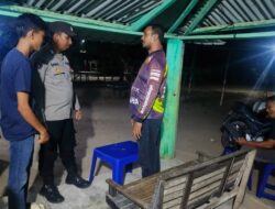 Polsek Dewantara Gelar Patroli Humanis di Malam Hari, Jaga Rasa Aman Warga di Tengah Gelapnya Jalan Desa