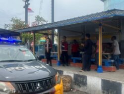 Polisi Sambangi Warga di Pusat Kota Lhokseumawe, Sapa Tukang Becak dan Pedagang