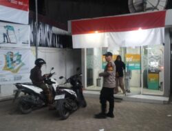 Polsek Muara Batu Patroli Malam, Amankan Kawasan Anjungan Tunai dan Titik Rawan Kriminalitas