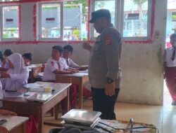 Polsek Dewantara Kawal Pembagian 3.159 Paket Makan Bergizi Gratis untuk Siswa dan Ibu Balita