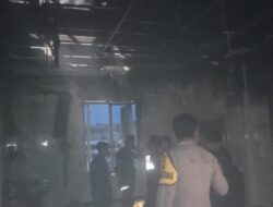 Ruko Vivo Service Center di Lhokseumawe Terbakar, Diduga Akibat Korsleting Listrik