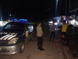 Polsek Muara Satu Giat Patroli Malam, Wujudkan Rasa Aman dan Antisipasi Gangguan Kamtibmas