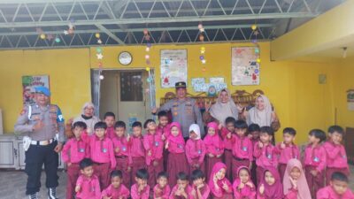 Polsek Muara Satu Monitoring Pendistribusian Program Makan Bergizi Gratis BGN untuk Ribuan Siswa dan Kelompok Rentan