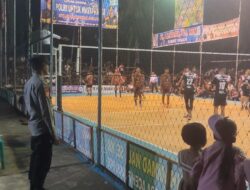 Polsek Nisam Amankan Turnamen Voli Kapolres Lhokseumawe Cup, Semarakkan Hari Sumpah Pemuda ke-96