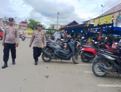 Polsek Muara Satu Gelar Patroli Dialogis, Cegah Aksi Kriminal