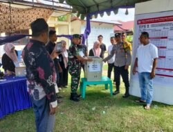 Polsek Dewantara Amankan Pemilihan Geuchik Paloh Igeuh, Berlangsung Aman dan Kondusif