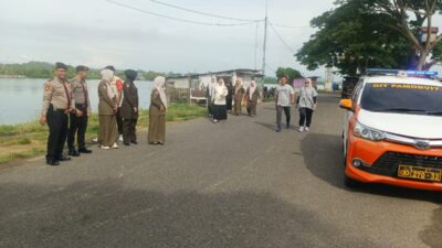 Sat Pamobvit Polres Lhokseumawe Amankan Car Free Day dan Perbankan, Wujudkan Rasa Aman di Ruang Publik