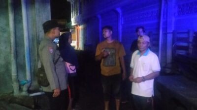 Polsek Banda Sakti Gencarkan Patroli Malam, Cegah Gangguan Kamtibmas di Kota Lhokseumawe