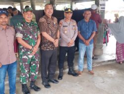 Pemilihan Geuchik Gampong Sawang Dikawal Ketat Personel Polsek Samudera