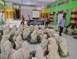 Polsek Banda Sakti Sosialisasikan Penerimaan Brimob Polri ke Sekolah, Siswa Antusias Jadi Bagian dari Korps Bhayangkara