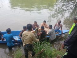 Seorang Pelajar MTsN Geurugok Meninggal Tenggelam di Sungai Krueng Mane, Tim Gabungan dan Warga Lakukan Evakuasi