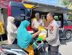 Polres Lhokseumawe Gelar Gerakan Pangan Murah, Wujud Kepedulian Polri terhadap Ketersediaan dan Stabilitas Harga Beras