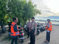 Sat Pamobvit Polres Lhokseumawe Amankan Car Free Day dan Lakukan Patroli Perbankan