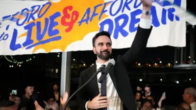 Zohran Mamdani Terpilih Jadi Wali Kota Muslim Pertama New York, Menang Telak Atas Andrew Cuomo