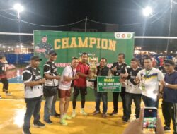 Iswana Kaca VC Sabet Juara Dandim 0103/Aceh Utara Cup 2025 Usai Taklukkan Jambo Aye VC 3–0