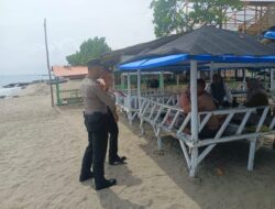 Polres Lhokseumawe Perketat Pengamanan di Objek Wisata Pantai Ujong Blang