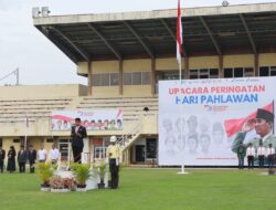 Perta Arun Gas Bersama PHE NSO Laksanakan Upacara Hari Pahlawan