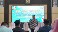 Polres Lhokseumawe Terima Kunjungan Tim Peneliti SKM dan Gelar FGD Pelayanan SKCK Tahun 2025