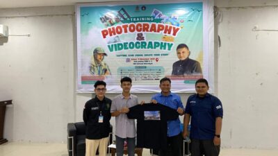 Mahasiswa KPI UIN Sultanah Nahrasiyah Asah Kemampuan Jurnalistik lewat Training Fotografi dan Videografi