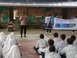 Polsek Banda Sakti Sosialisasikan Penerimaan Siswa Baru SMA Kemala Taruna Bhayangkara