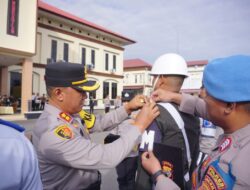 Kapolres Lhokseumawe Pimpin Apel Gelar Pasukan Operasi Zebra Seulawah 2025