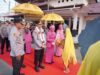Kapolres Lhokseumawe Sambut Kapolda Aceh, Berikan Arahan Kepada Personil dan Serahkan Bingkisan Kepada Mantan Kombatan GAM