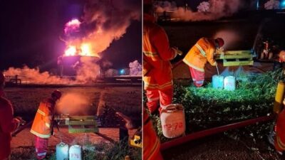Tangki PGE Terbakar, PAG Tegaskan Bukan Aset Mereka namun Tetap Beri Bantuan