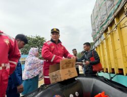 Polres Lhokseumawe Salurkan Ransum Polri untuk Warga Terdampak Banjir