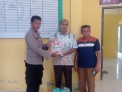 Polres Lhokseumawe Salurkan Bantuan untuk 132 KK di Geureudong Pase