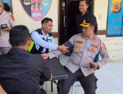 Kapolres Kerahkan Dokkes untuk Pemulihan Personel Terserang ISPA dan Dermatitis Setelah Sepekan Tangani Korban Banjir